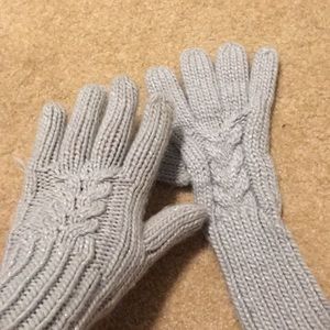 Grey Gloves